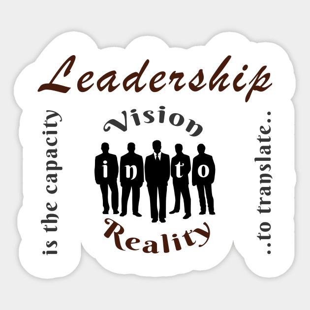 Leadership Sticker by LOQMAN